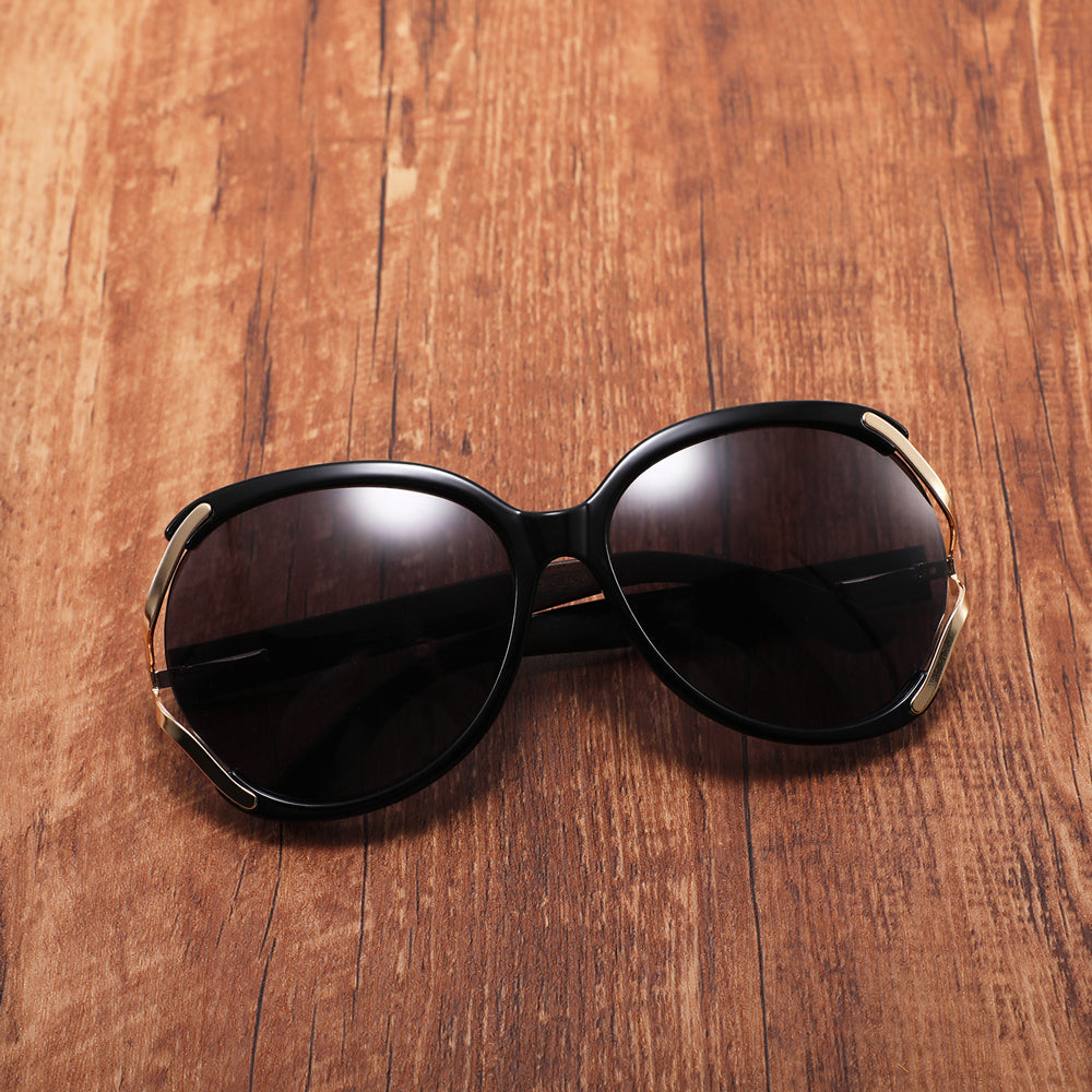 Eco Ebony Wood Sunglasses Round Shape Brown Frame - Image 7