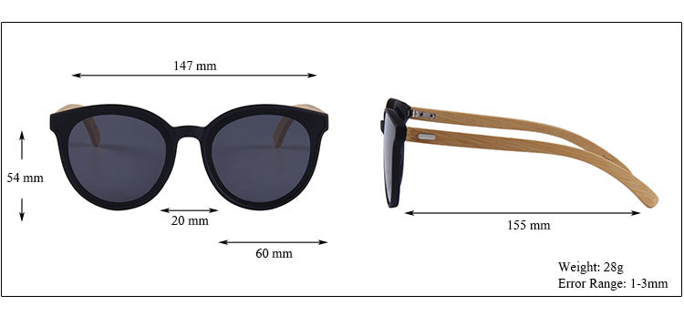 TUCCI Prestige Sunglasses 58-20-150 Brown Bamboo Cat-Eye Frame - Image 8