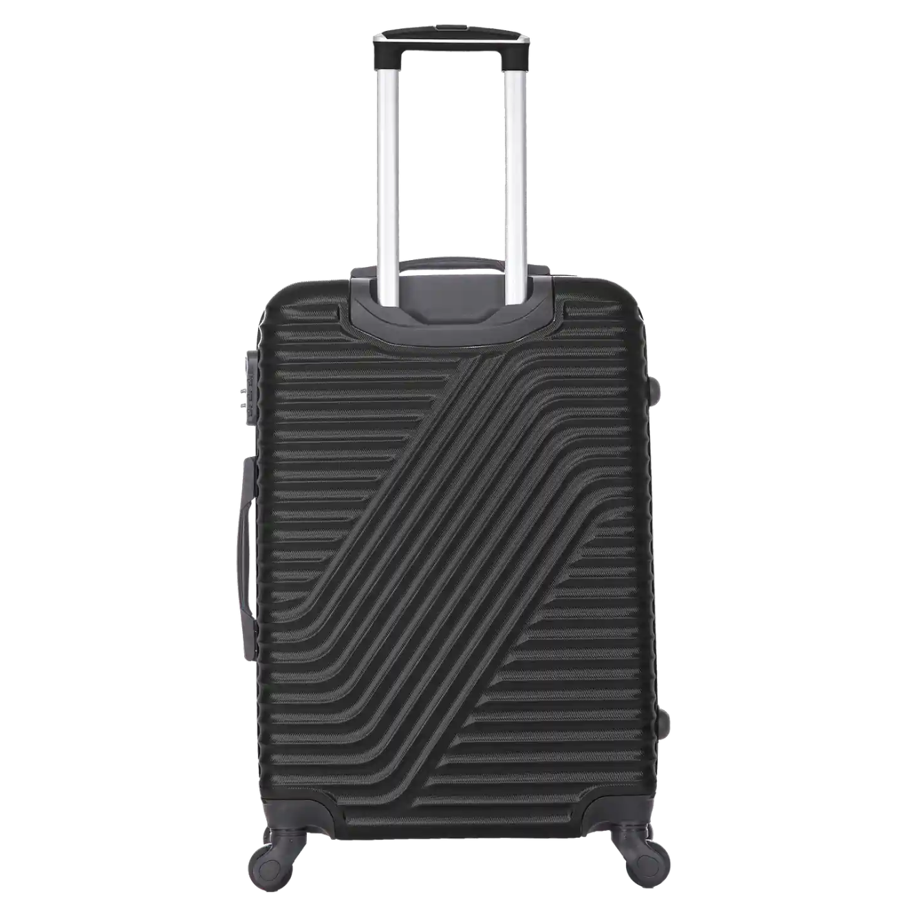 TUCCI Italy TRAVOLA 3-Pc Hardside Spinner Luggage Set (20/24/28") - Black