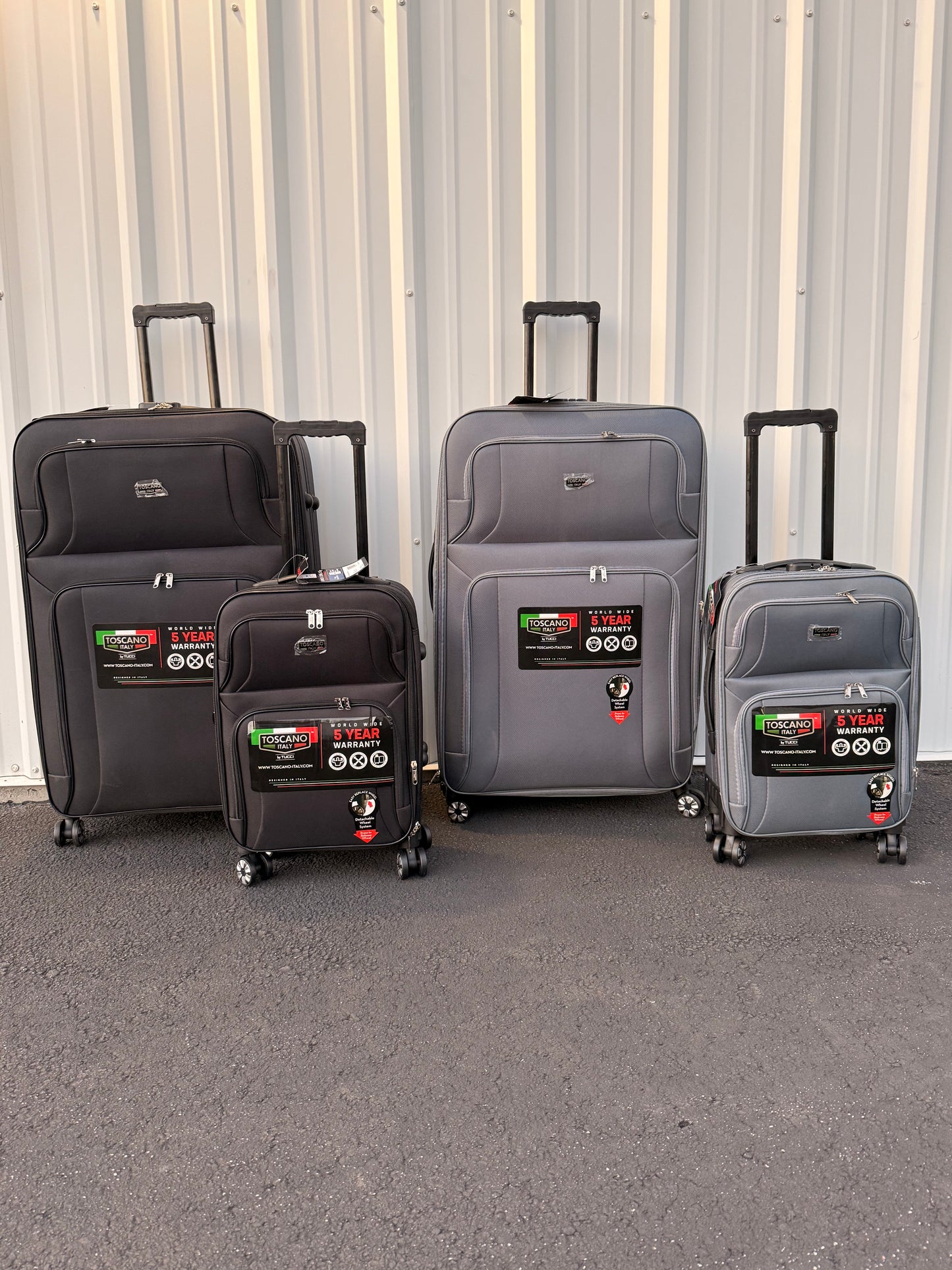 Toscano Gestore 2-Piece Soft-Side Luggage Set