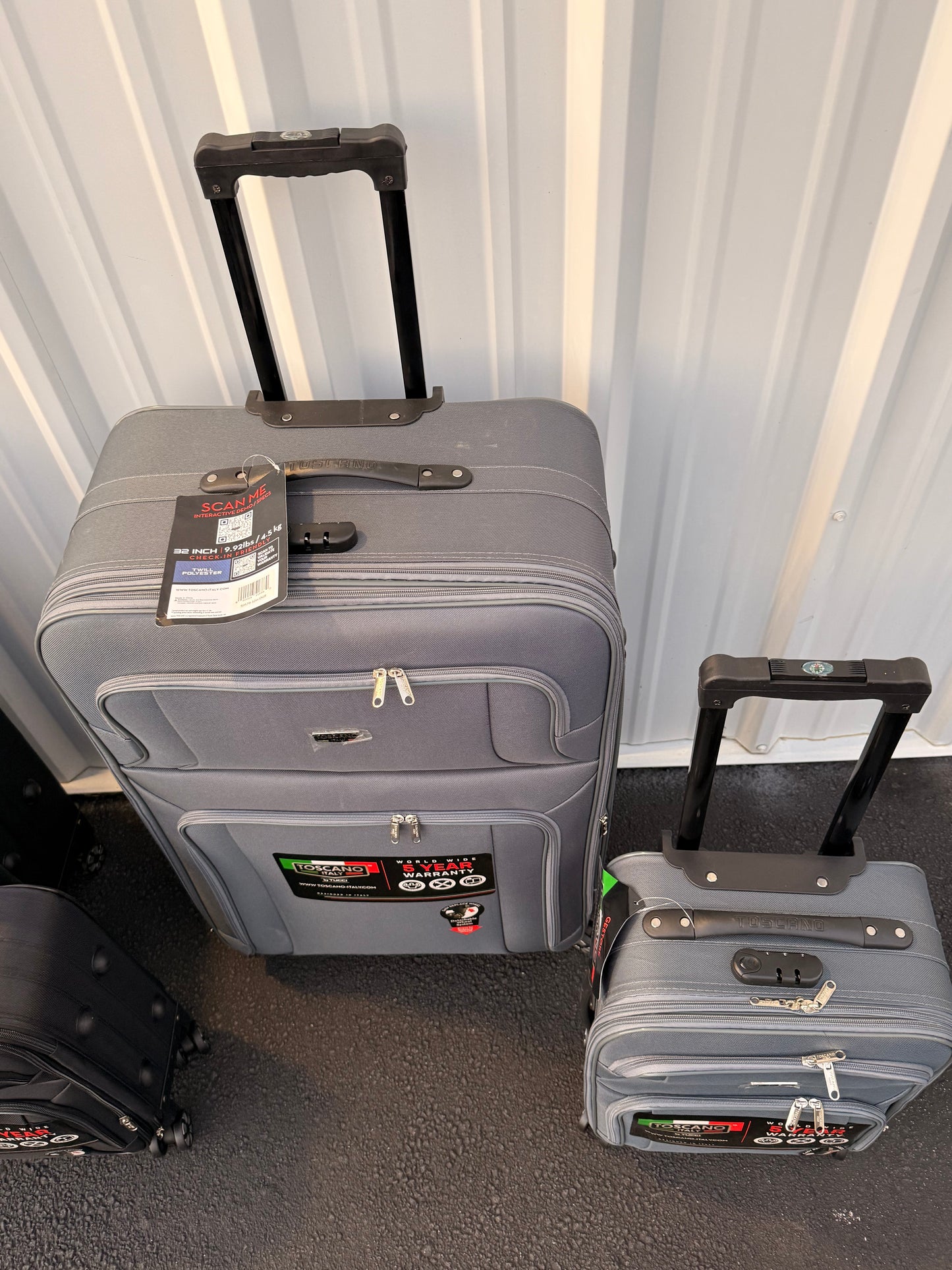 Toscano Gestore 2-Piece Soft-Side Luggage Set