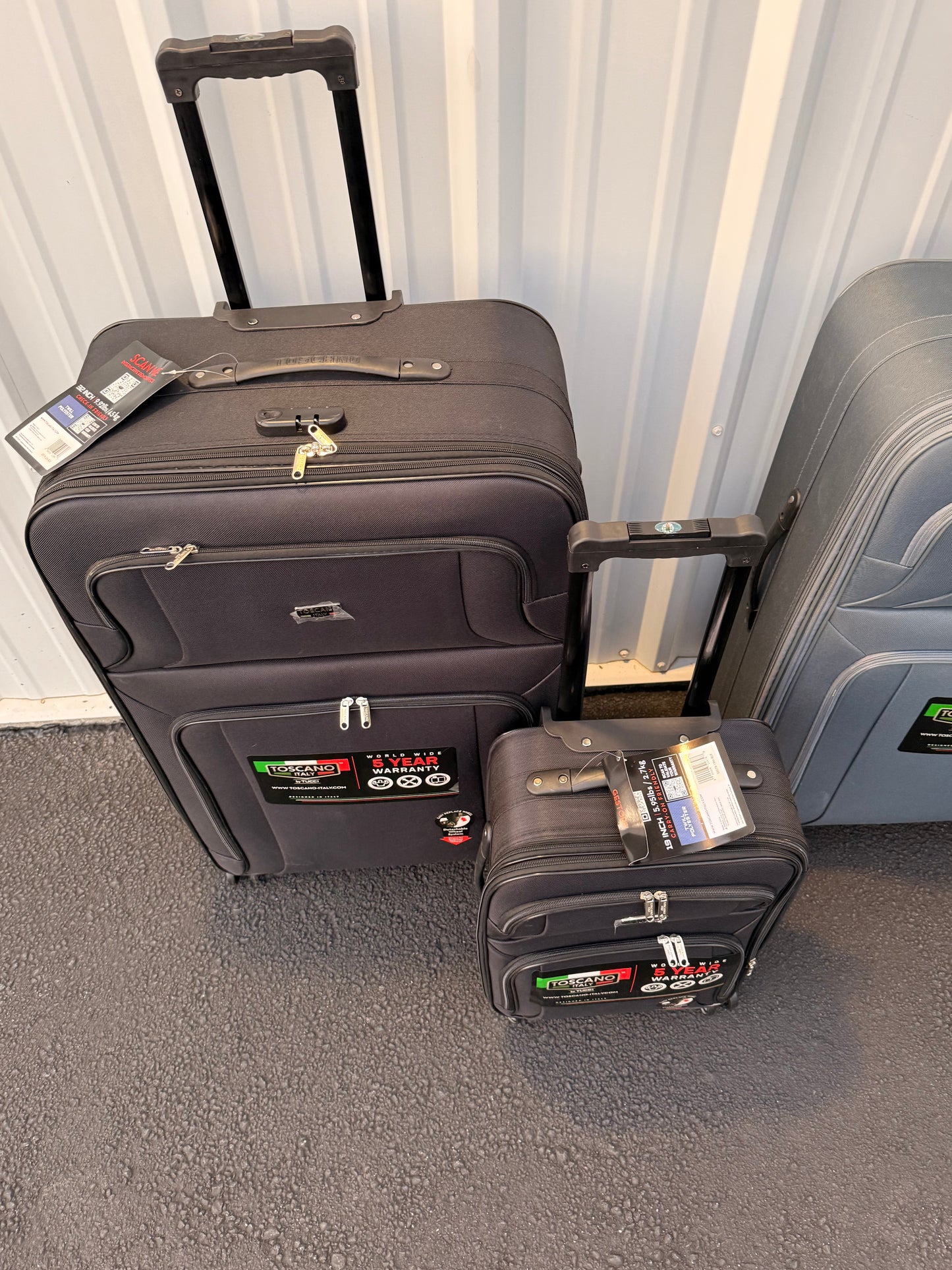 Toscano Gestore 2-Piece Soft-Side Luggage Set